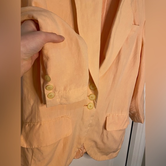 Vintage Peach Blazer | Medium - Picture 5 of 5